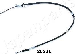 Japanparts BC-2053L - Trose, Stāvbremžu sistēma autospares.lv