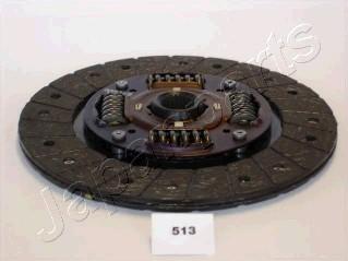 Japanparts DF-513 - Диск сцепления, фрикцион www.autospares.lv