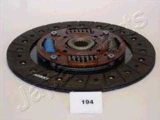 Japanparts DF-194 - Диск сцепления, фрикцион www.autospares.lv