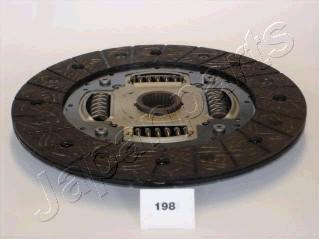 Japanparts DF-198 - Диск сцепления, фрикцион www.autospares.lv