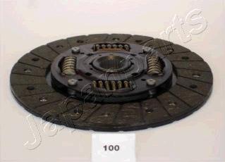 Japanparts DF-100 - Диск сцепления, фрикцион www.autospares.lv