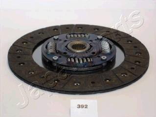 Japanparts DF-392 - Диск сцепления, фрикцион www.autospares.lv