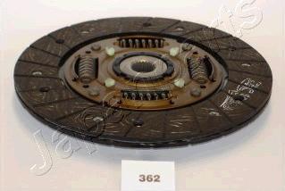 Japanparts DF-362 - Диск сцепления, фрикцион www.autospares.lv