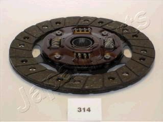 Japanparts DF-314 - Диск сцепления, фрикцион www.autospares.lv