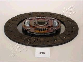 Japanparts DF-315 - Диск сцепления, фрикцион www.autospares.lv