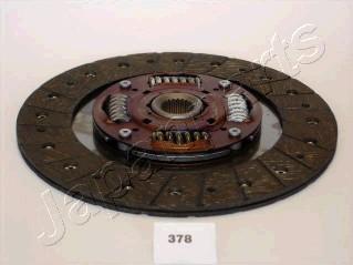 Japanparts DF-378 - Диск сцепления, фрикцион www.autospares.lv