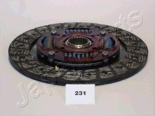 Japanparts DF-231 - Sajūga disks www.autospares.lv