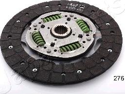 Japanparts DF-276 - Clutch Disc www.autospares.lv