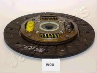 Japanparts DF-W00 - Диск сцепления, фрикцион www.autospares.lv