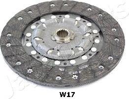 Japanparts DF-W17 - Sajūga disks www.autospares.lv