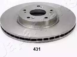 Japanparts DI-431 - Bremžu diski www.autospares.lv