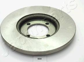 Japanparts DI-506 - Bremžu diski autospares.lv