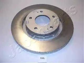 Japanparts DI-526 - Brake Disc www.autospares.lv