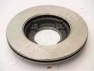 Japanparts DI-697 - Bremžu diski www.autospares.lv