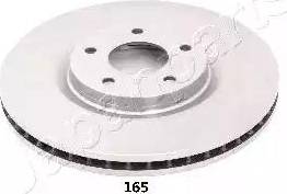 Japanparts DI-165 - Bremžu diski www.autospares.lv