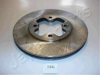 Japanparts DI-124 - Bremžu diski www.autospares.lv