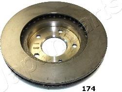 Japanparts DI-174 - Bremžu diski www.autospares.lv