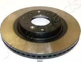 Japanparts DI-353 - Bremžu diski www.autospares.lv