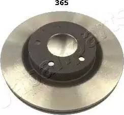 Japanparts DI-365 - Bremžu diski www.autospares.lv