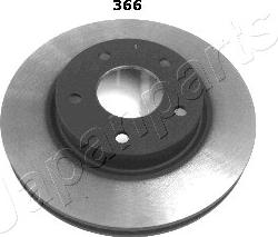 Japanparts DI-366 - Bremžu diski www.autospares.lv