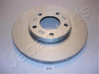 Japanparts DI-311 - Brake Disc www.autospares.lv