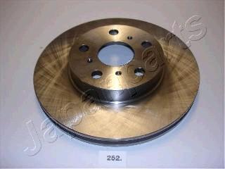 Japanparts DI-252 - Bremžu diski www.autospares.lv