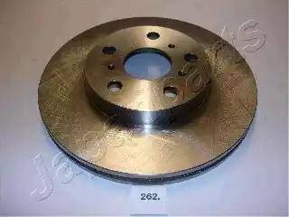 Japanparts DI-262 - Bremžu diski www.autospares.lv