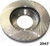 Japanparts DI-2047 - Bremžu diski www.autospares.lv