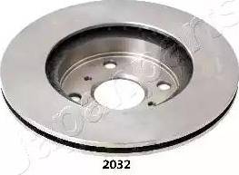 Japanparts DI-2032 - Bremžu diski www.autospares.lv