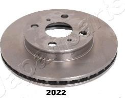 Japanparts DI-2022 - Bremžu diski www.autospares.lv