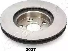 Japanparts DI-2027 - Bremžu diski www.autospares.lv