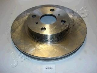 Japanparts DI-288 - Bremžu diski www.autospares.lv