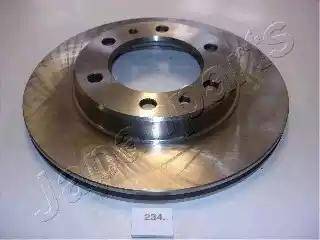 Japanparts DI-234 - Bremžu diski www.autospares.lv