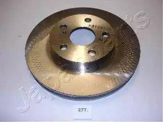 Japanparts DI-277 - Тормозной диск www.autospares.lv