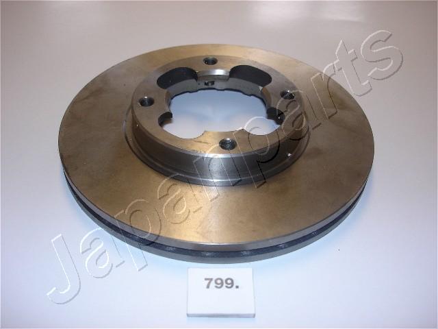 Japanparts DI-799 - Bremžu diski www.autospares.lv