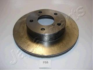 Japanparts DI-705 - Bremžu diski www.autospares.lv