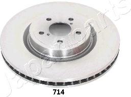 Japanparts DI-714 - Bremžu diski www.autospares.lv