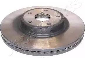 Japanparts DI-712 - Bremžu diski www.autospares.lv