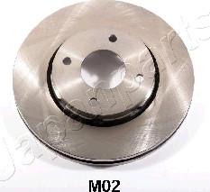 Japanparts DI-M02 - Bremžu diski www.autospares.lv