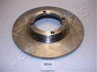 Japanparts DI-W04 - Bremžu diski www.autospares.lv