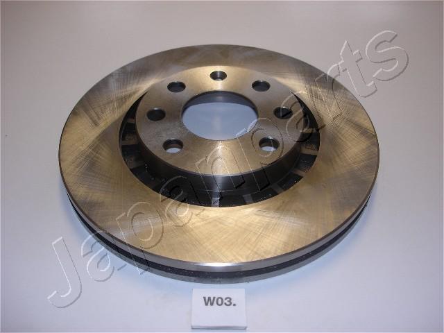 Japanparts DI-W03 - Bremžu diski www.autospares.lv