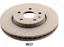 Japanparts DI-W17 - Bremžu diski autospares.lv