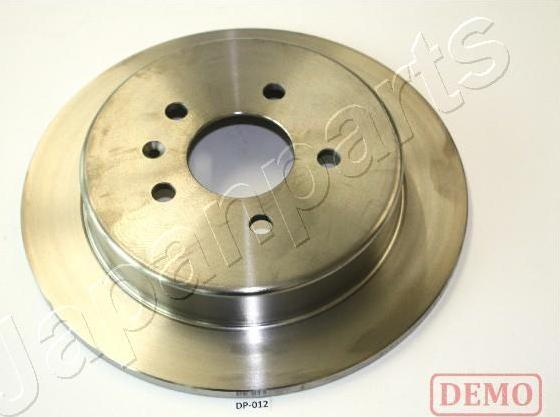 Japanparts DP-0120C - Bremžu diski www.autospares.lv