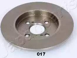 Japanparts DP-017 - Bremžu diski www.autospares.lv