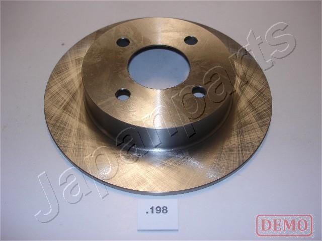 Japanparts DP-198C - Bremžu diski www.autospares.lv