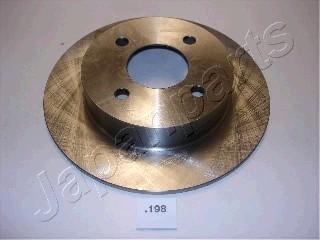 Japanparts DP-198 - Bremžu diski www.autospares.lv