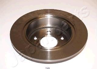 Japanparts DP-120 - Bremžu diski www.autospares.lv