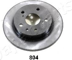 Japanparts DP-804 - Bremžu diski www.autospares.lv