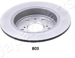 Japanparts DP-803 - Bremžu diski www.autospares.lv