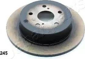 Japanparts DP-245 - Bremžu diski www.autospares.lv